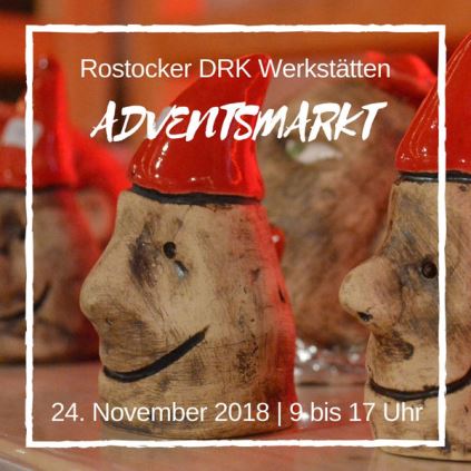 Einladung zum 14. Adventsmarkt der Rostocker DRK Werkstätten gGmbH